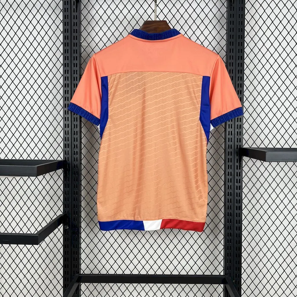 25-26 Fortaleza Orange Goalkeeper Kit Soccer T-Shirt AAAAJersey Wholesale Yupoo 2