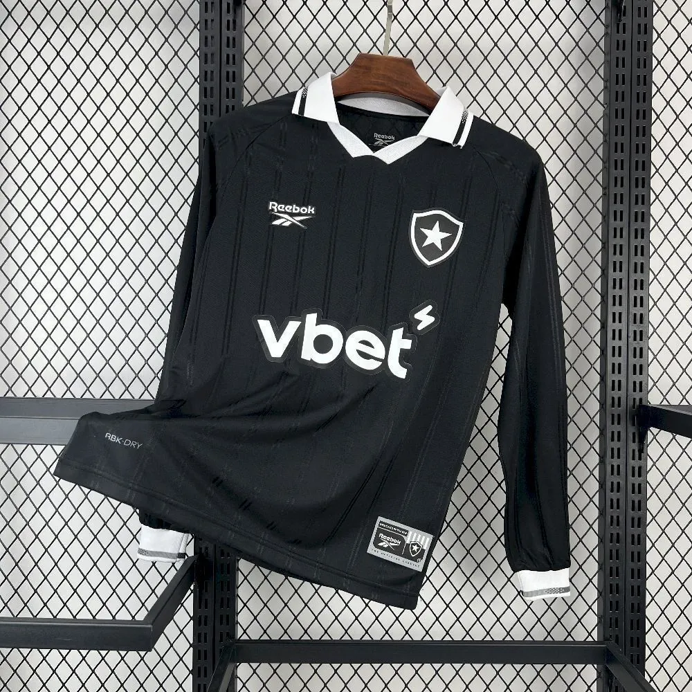 25-26 Botafogo Away Kit Football T-Shirt Long Sleeve Sport AAAAJersey Supply Yupoo 6