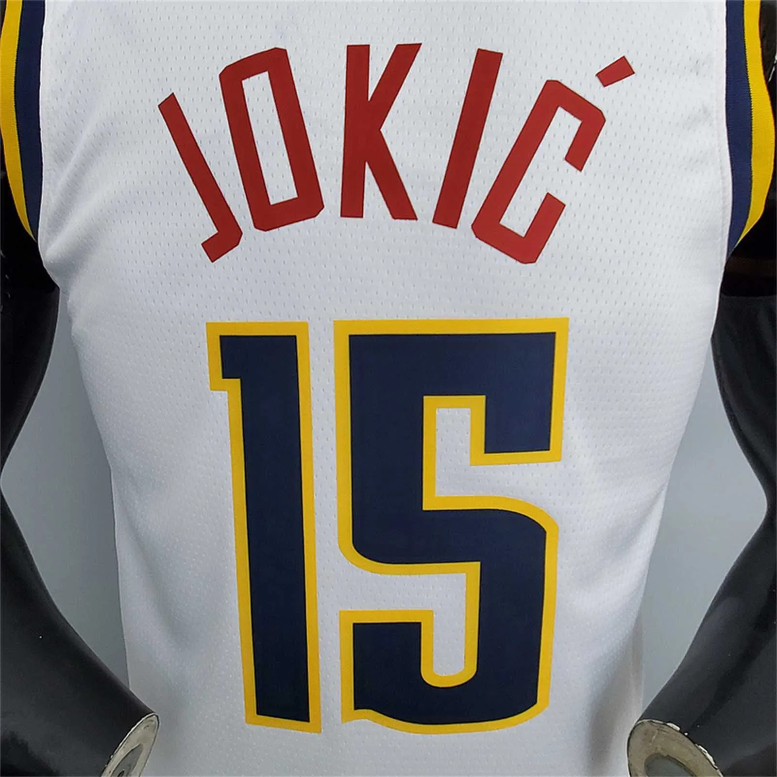 Nuggets Jokic #15 Limited White 1
