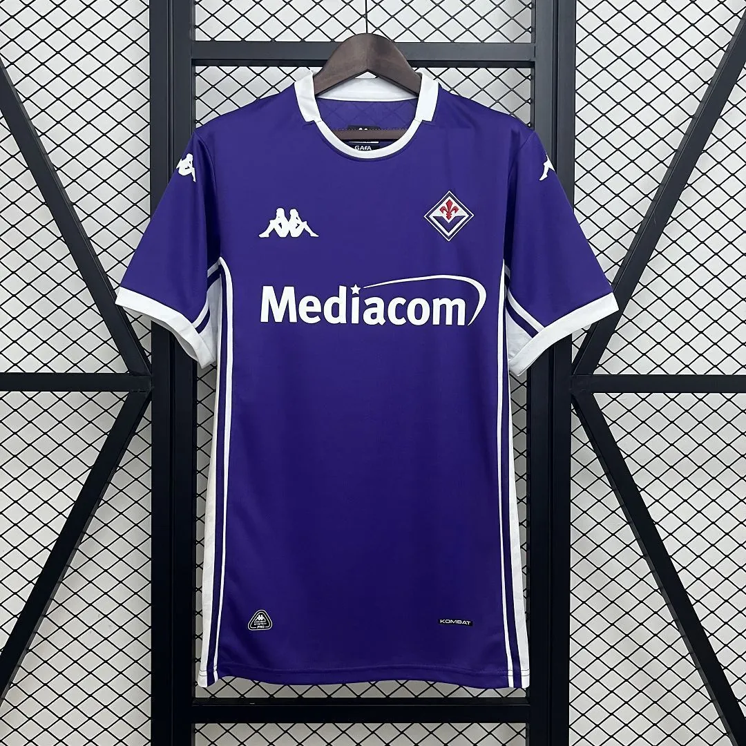 25-26 Fiorentina Home Kit Football T-Shirt Soccer AAAAJersey Yupoo 10