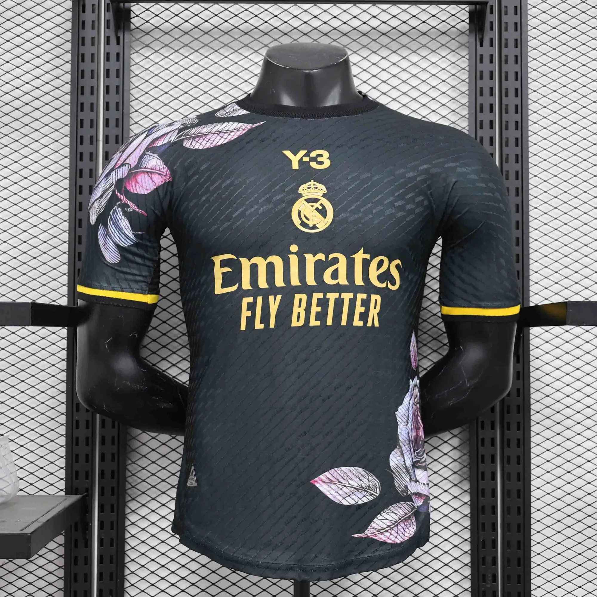 24-25 Real Madrid Y3 Flower Special Edition Player Version Shirt AAAAJersey Supplier Yupoo 6