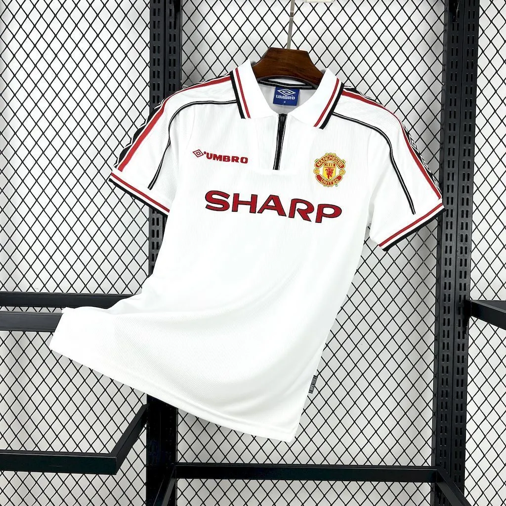 98-99 Manchester United Commemorative Retro Kit Vintage T-Shirt Soccer AAAAJersey Yupoo 4