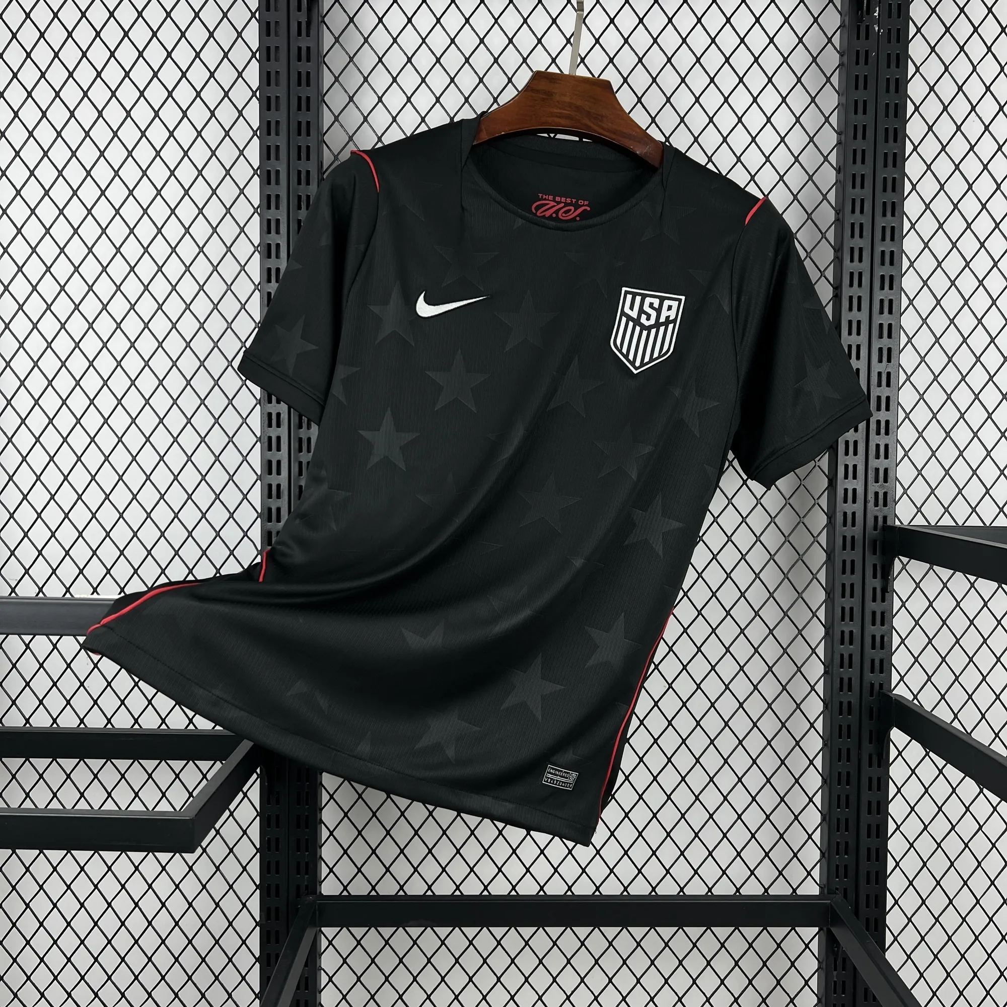 2026 World Cup USA Away Black Soccer Shirt Fan Version 6
