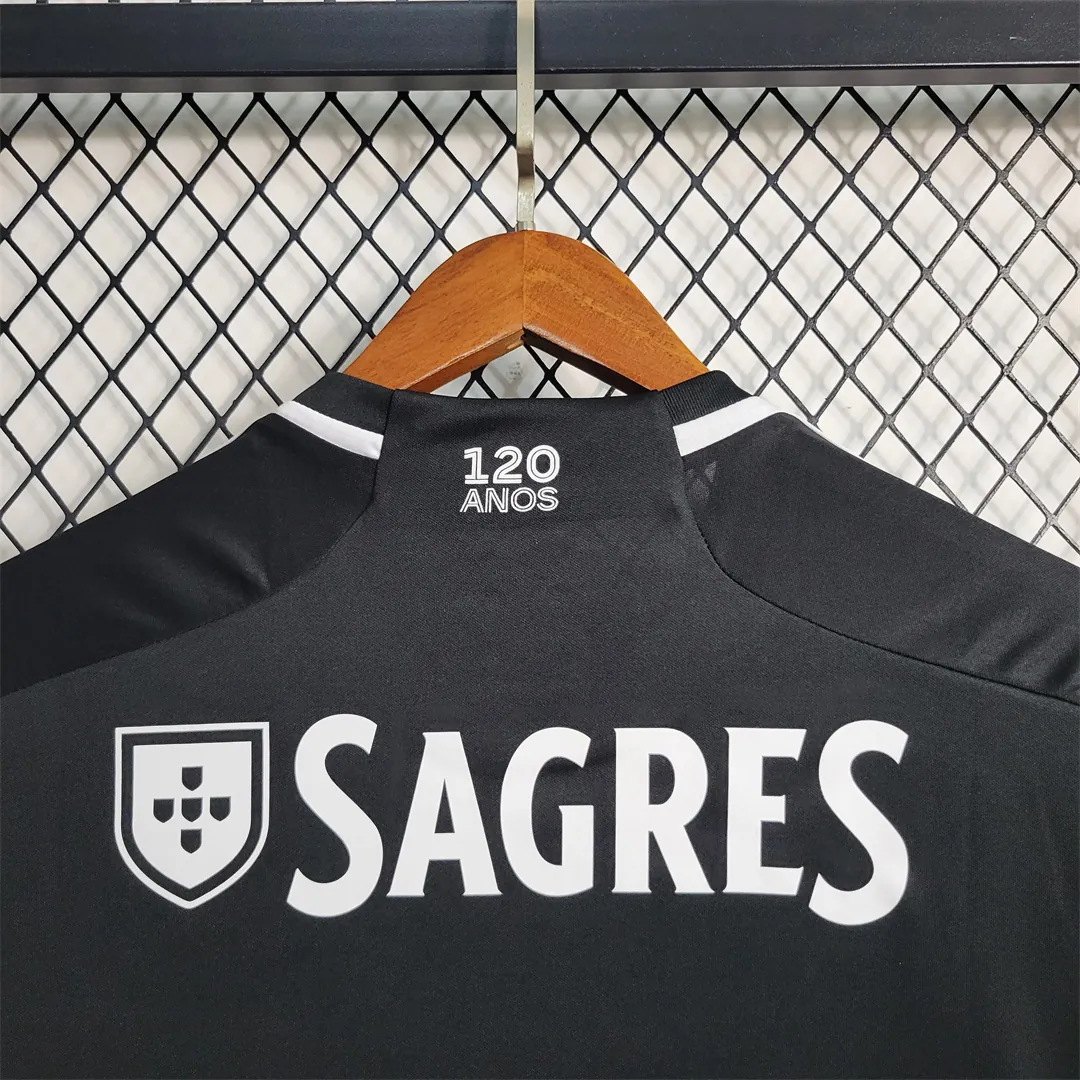 23-24 Benfica Away Kit Black Shirt Football Jerseys Yupoo 5