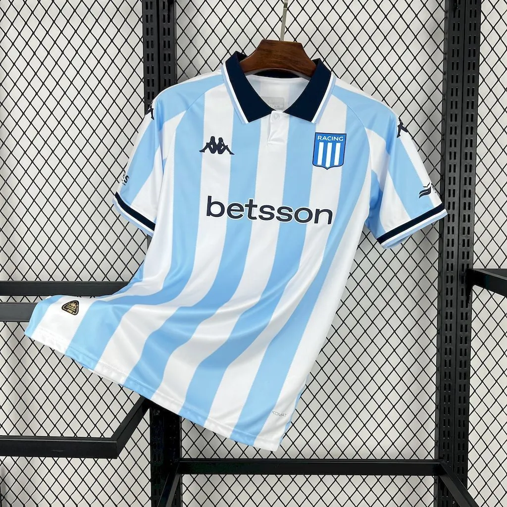 25-26 Racing Club de Avellaneda Home Shirt Football Uniforms AAAAJersey Dropship Yupoo 6