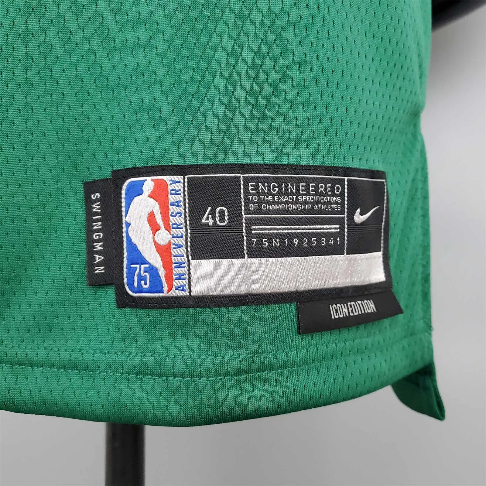 75th Anniversary Brown #7 Celtics Green 2