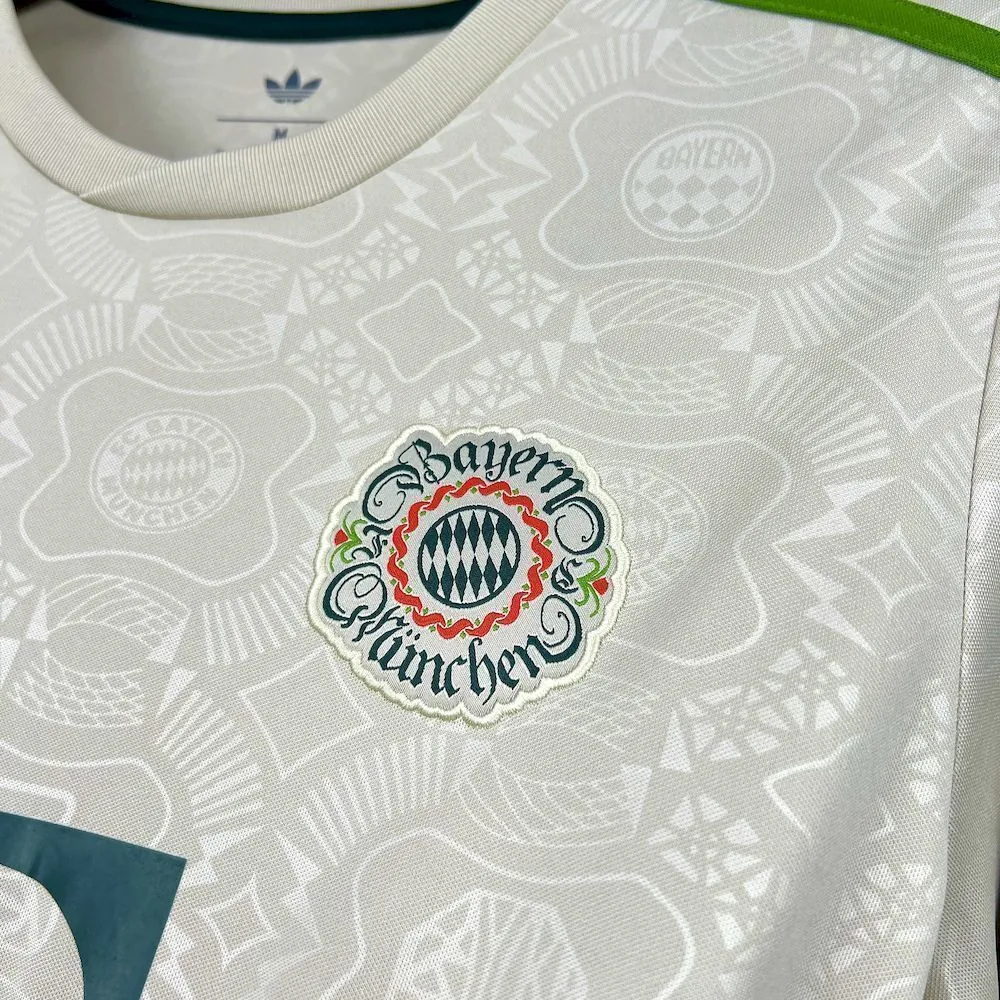 25-26 Bayern Munich Beer Festival Special Edition Soccer Long Sleeve T-Shirt AAAAJersey Yupoo 2