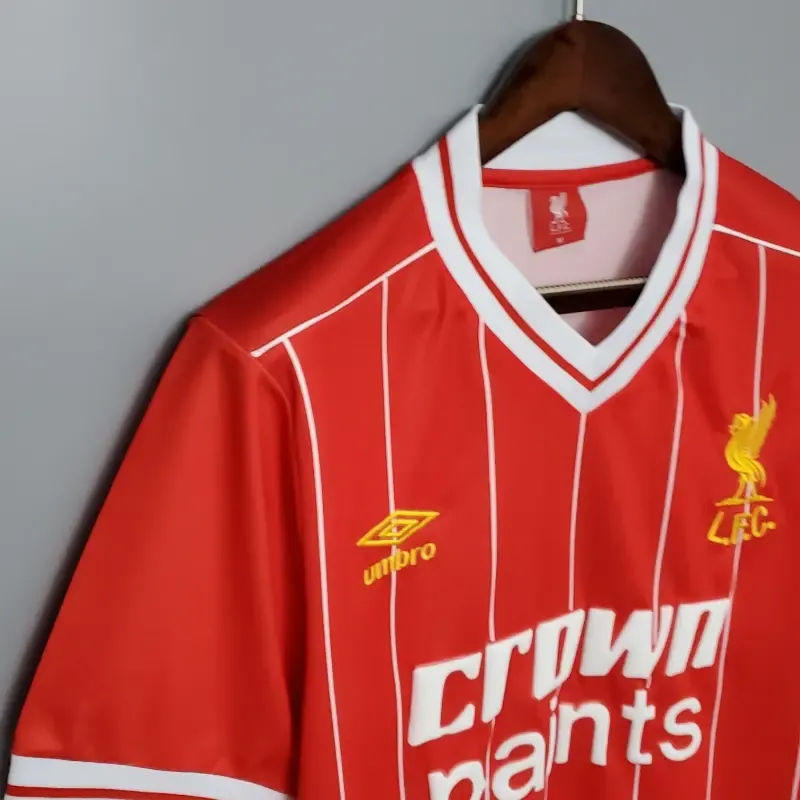 1984 Retro Liverpool Soccer Jersey Home S-2XL 8