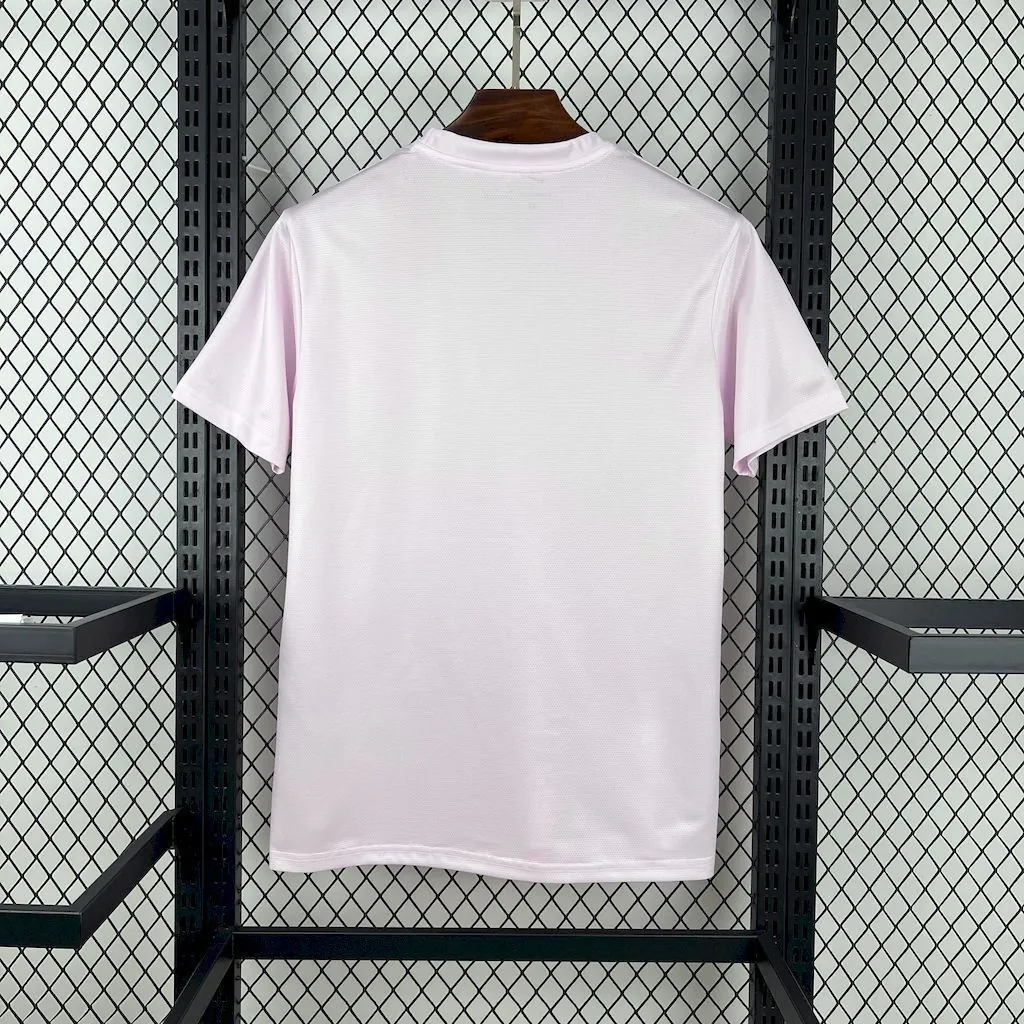 2025 Brazil Cristo Redentor Pink Special Edition T-Shirt Football Apparels Soccer AAAAJersey Yu 4