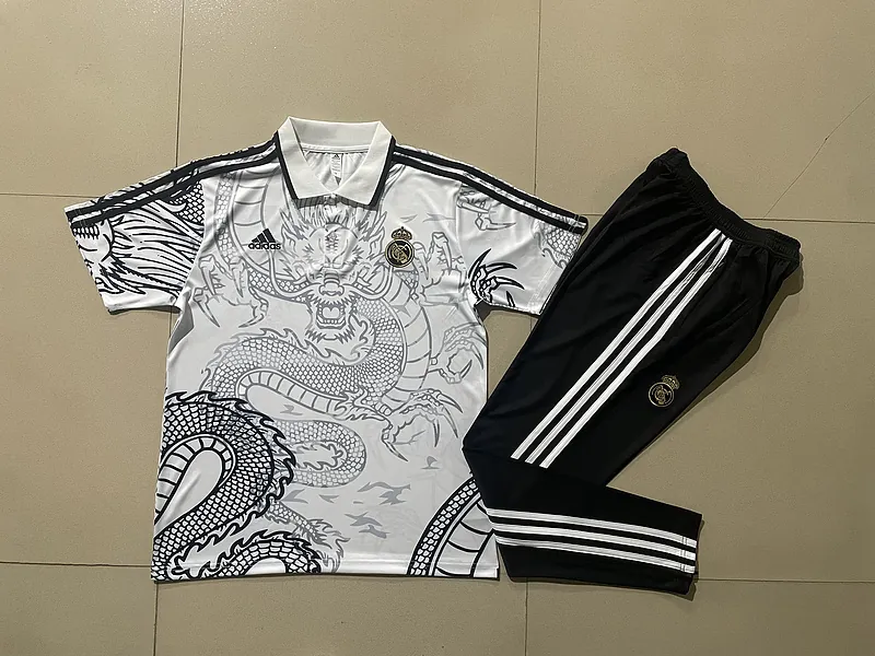 24-25 Real Madrid Polo Football Shirts 2