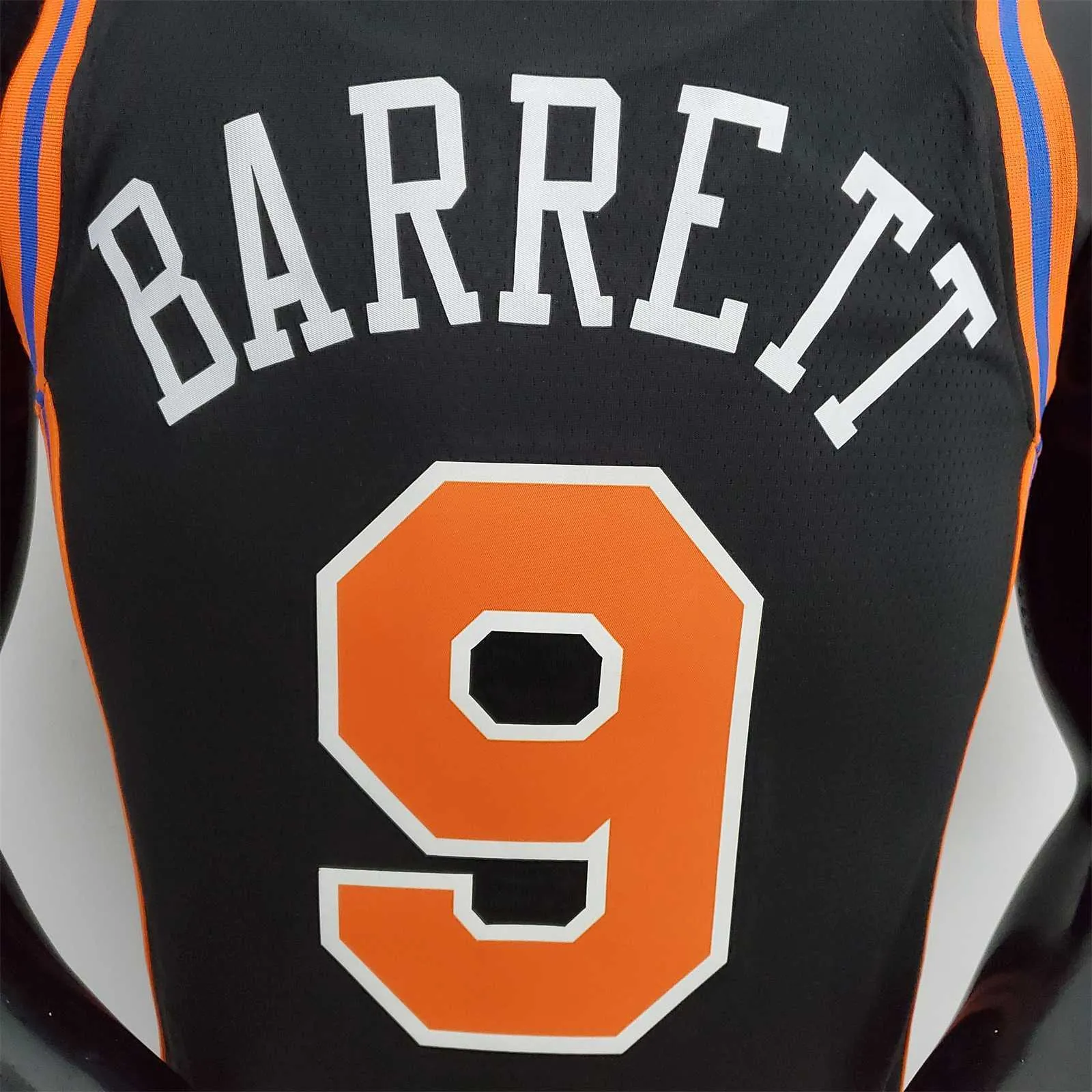 2022 Season Barrett #9 Knicks Urban Edition Black NBA Jersey 9
