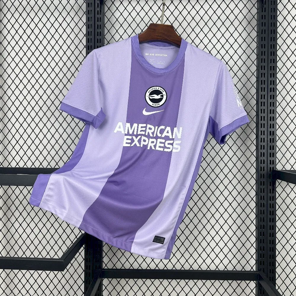 25-26 Brighton Away Kit Football Replicas T-Shirt AAAAJersey Supply Yupoo 5