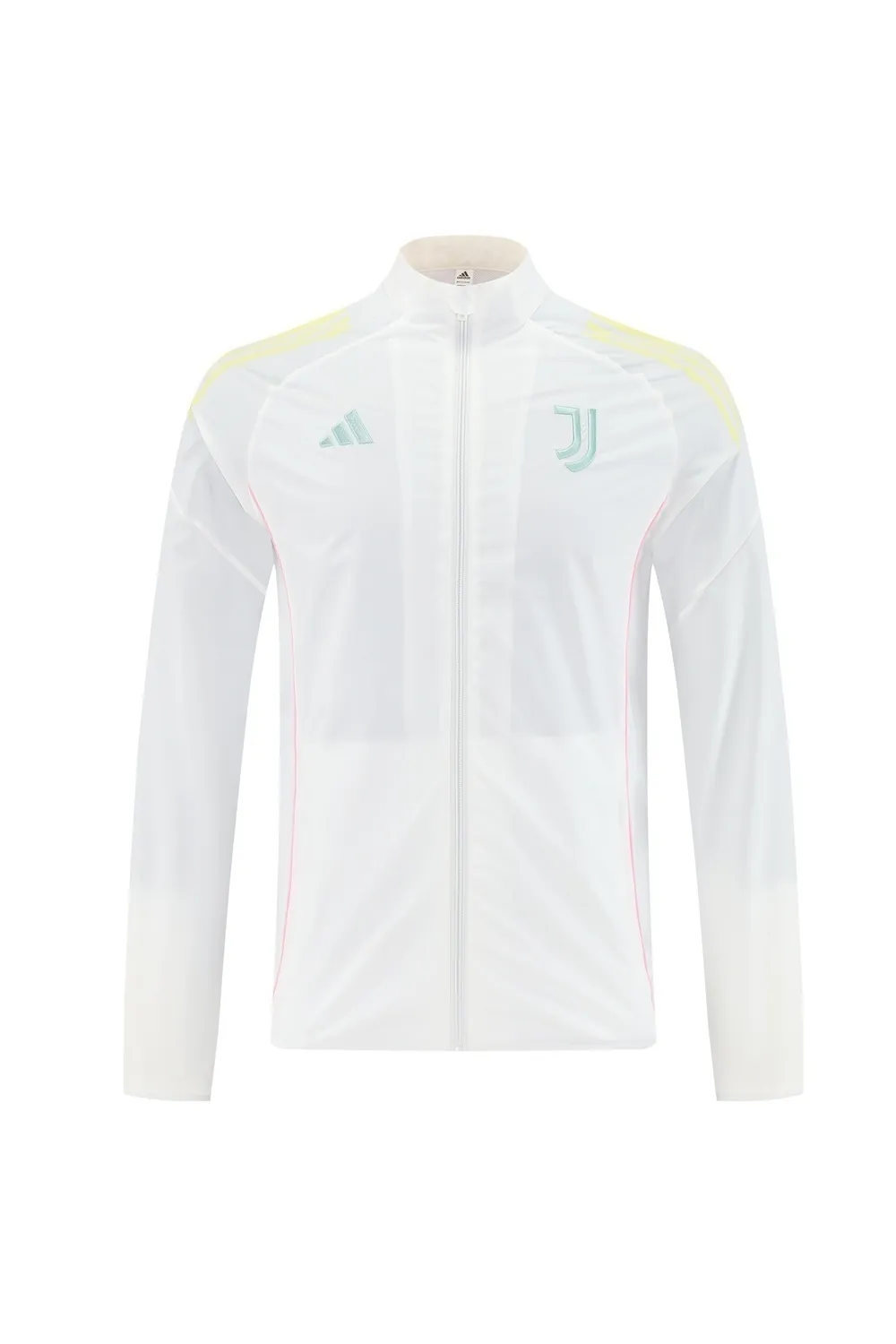 25-26 Juventus Windbreaker White Jacket AAAAJersey Supply Yupoo 4