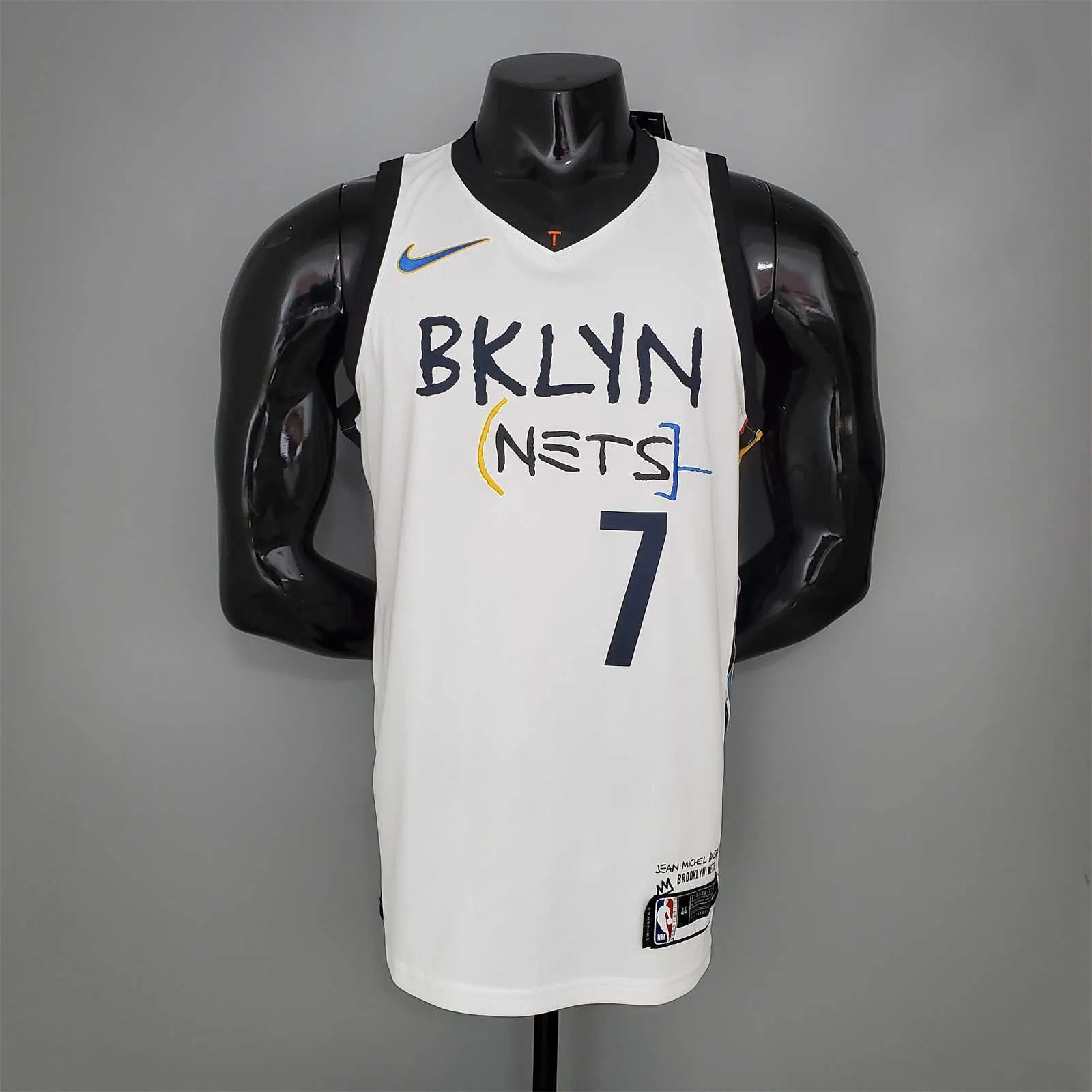 DURANT#7 Brooklyn Nets graffiti white 9