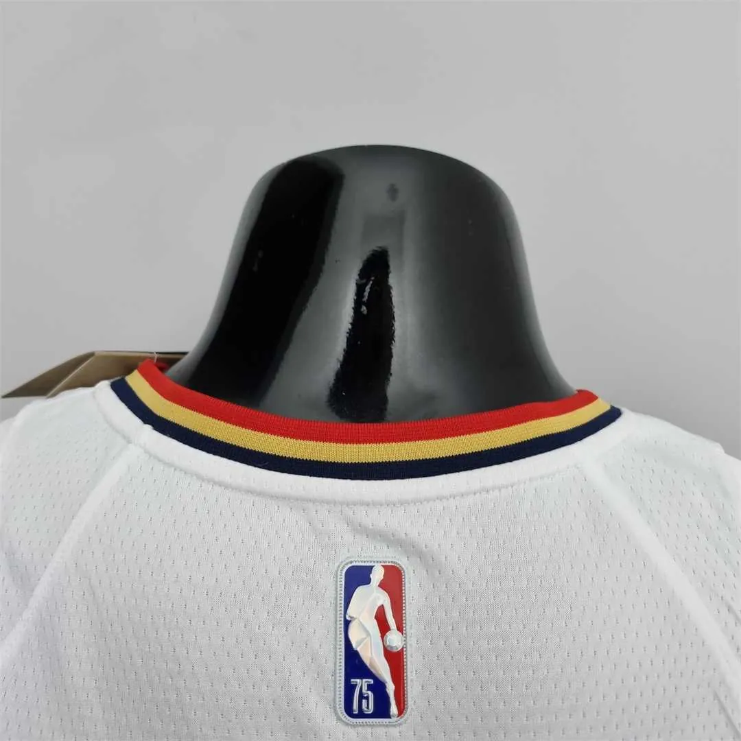 2022 New Orleans Pelicans Ingram#14 City Edition Williams #1 White NBA Jersey 5