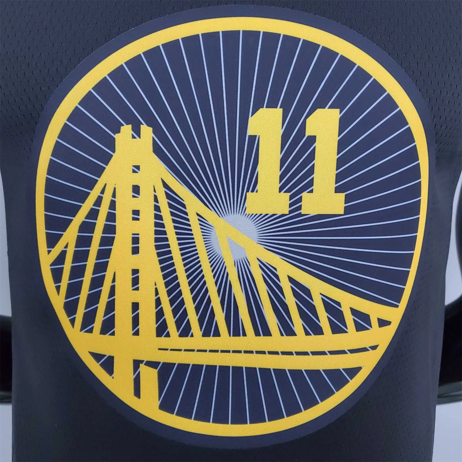 2022 75th Anniversary Thompson #11 Warriors City Edition Black 7