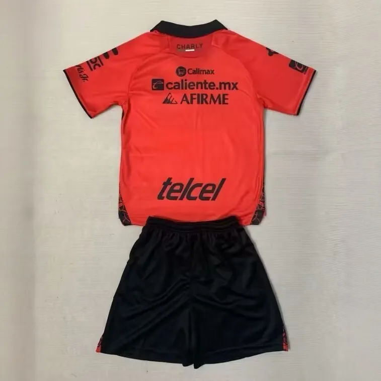 23-24 Tijuana Home Kids Kits Xolos Children Sets Soccer AAAAJerseys Yupoo 1