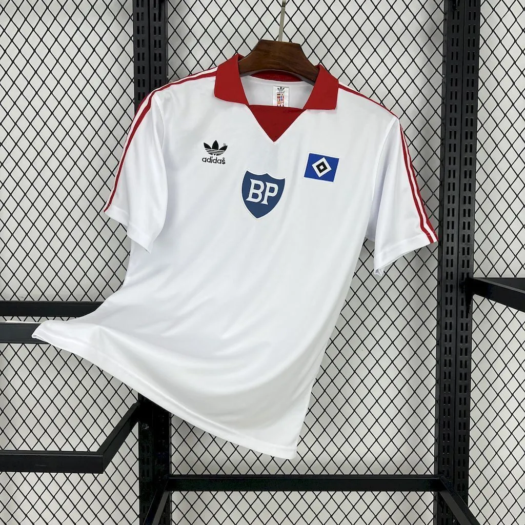 80-81 Hamburger SV Home Retro Kit Vintage Shirt AAAAJersey Yupoo 6