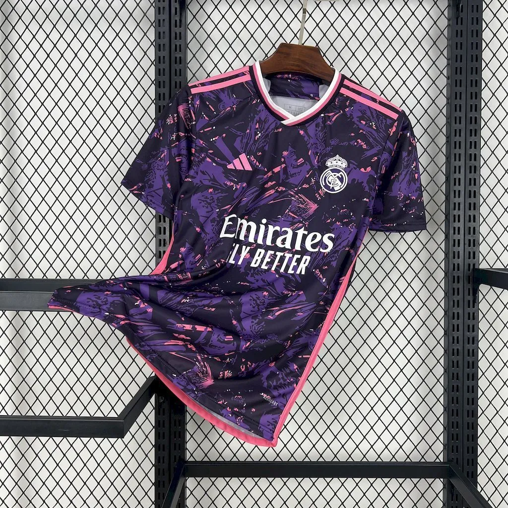 24-25 Real Madrid Purple Special Edition Shirt Football Uniforms AAAAJersey Supplier Yupoo 5