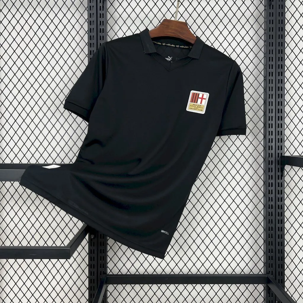 24-25 AC Milan 125th Anniversary Edition Black Kit Football Uniforms AAAAJersey Supplier Yupoo 4