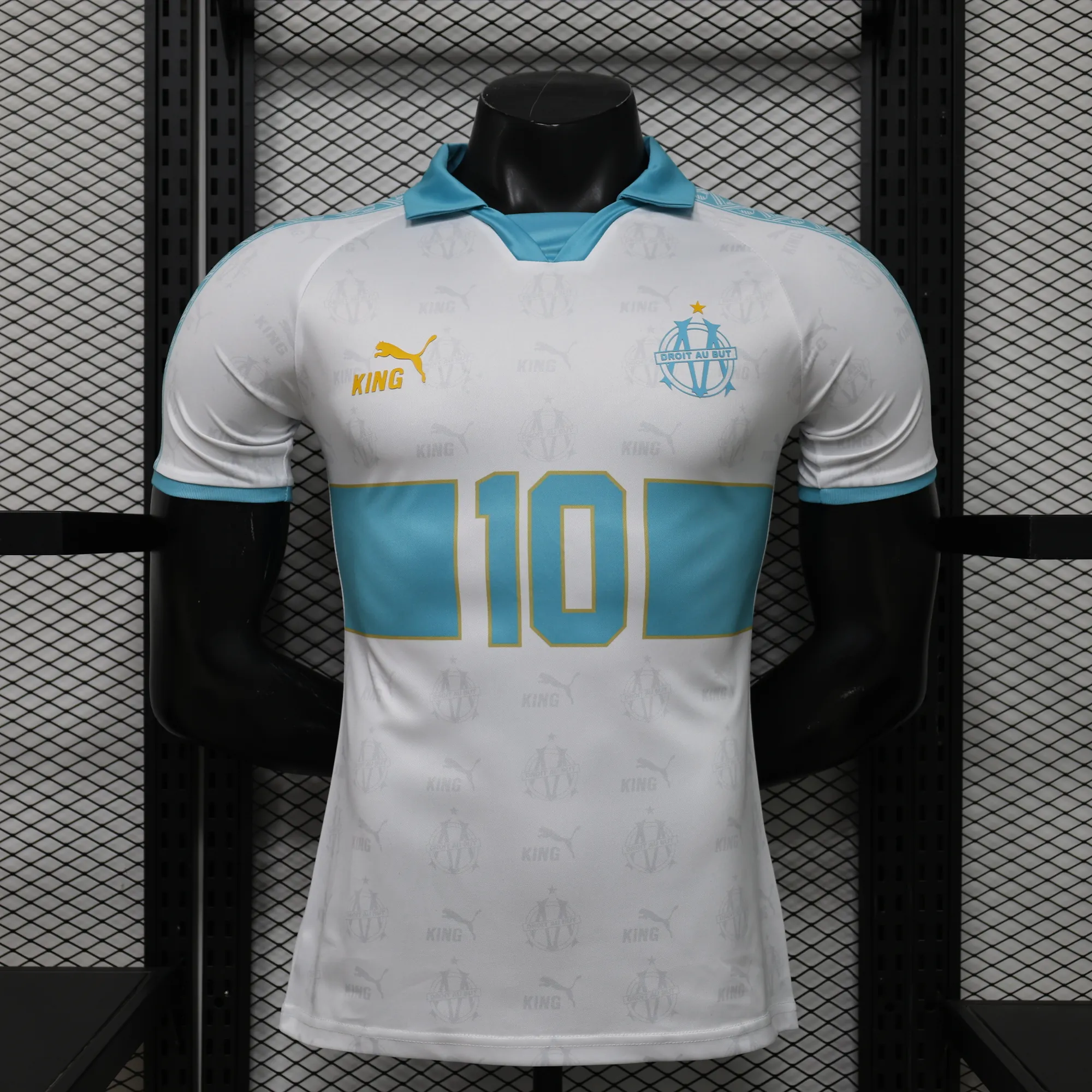26-27 Marseille Mens Retro Special Edition Soccer Shirt été Kit AAAAJersey Supply Yupoo6 2