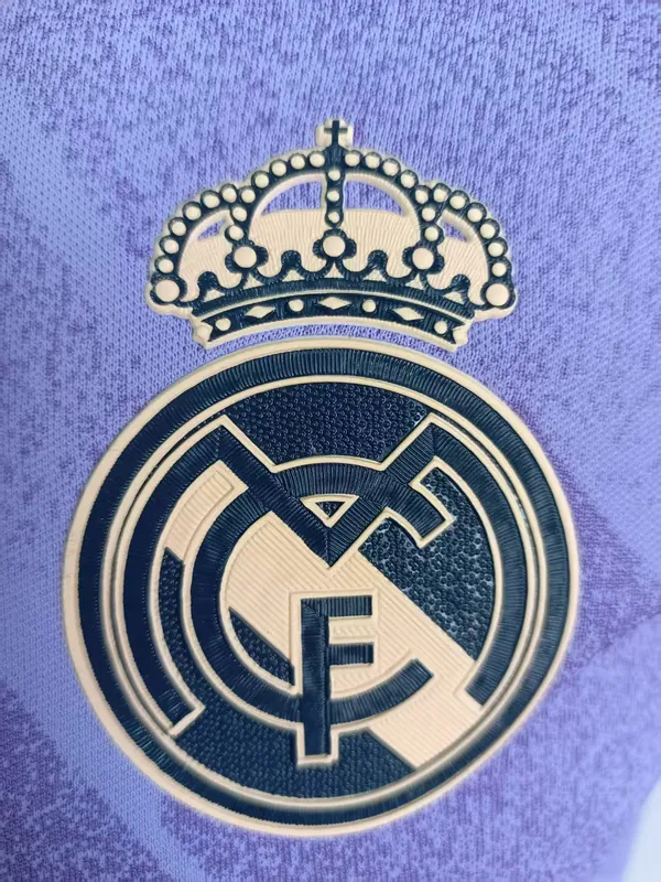 25-26 Real Madrid Purple Polo Kit Player Version Soccer AAAAJersey Yupoo S-2XL 2