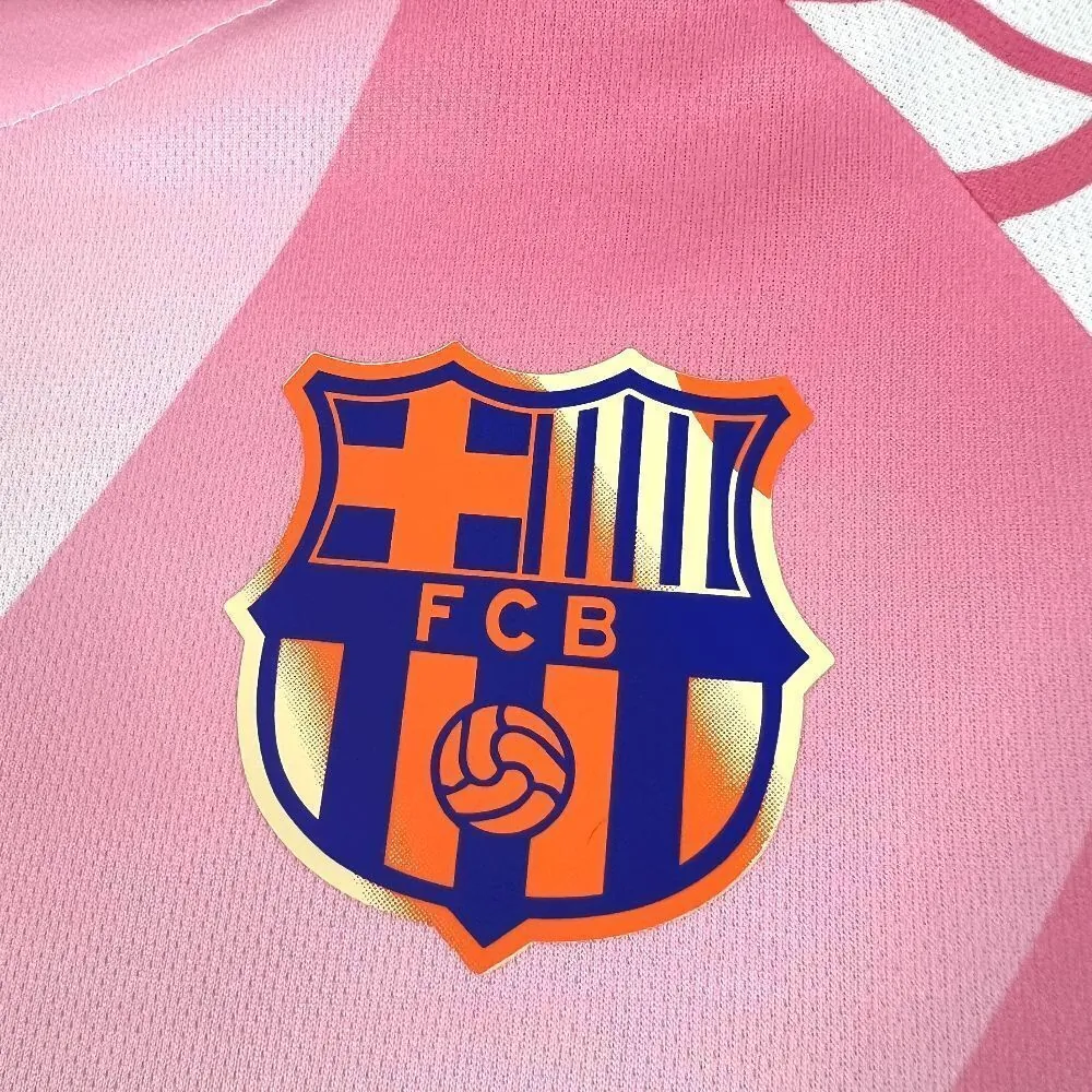 25-26 Barcelona Special Edition Pink Kit Football T-Shirt AAAAJersey Dropship Yupoo 1