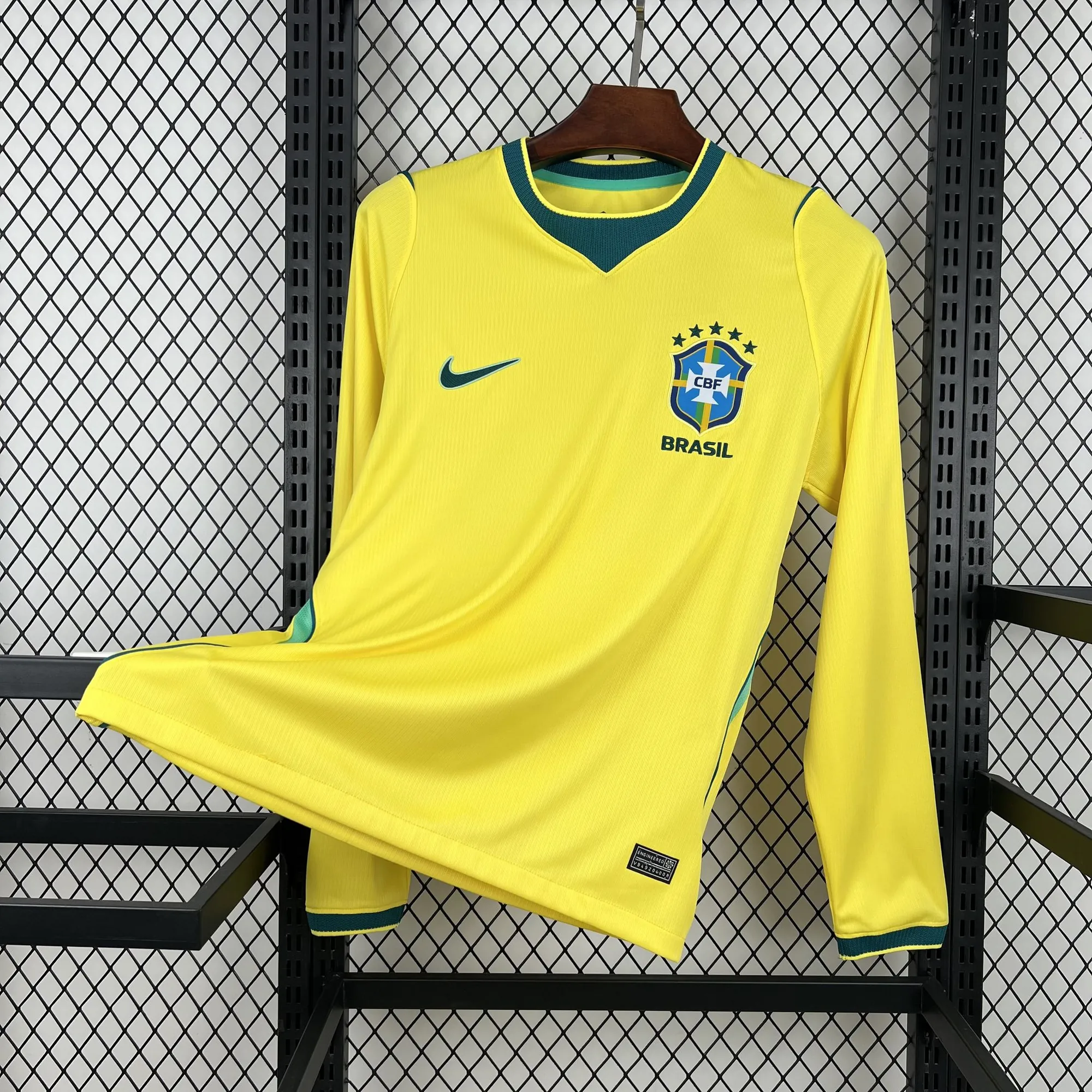 World Cup 2026 Brazil Mens Home Kit Football Long Sleeve Shirt AAAAJersey Supply Yupoo 9 8