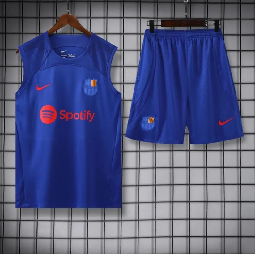 23-24 Barcelona Training Vest Kit S-XXL Soccer Jerseys 3