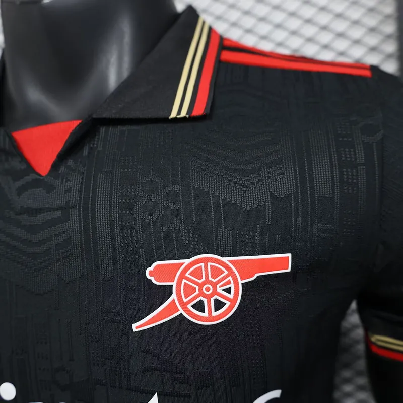 25-26 Arsenal Black Special Edition Kit Player Version Shirt AAAAJersey Wholesale Yupoo 3