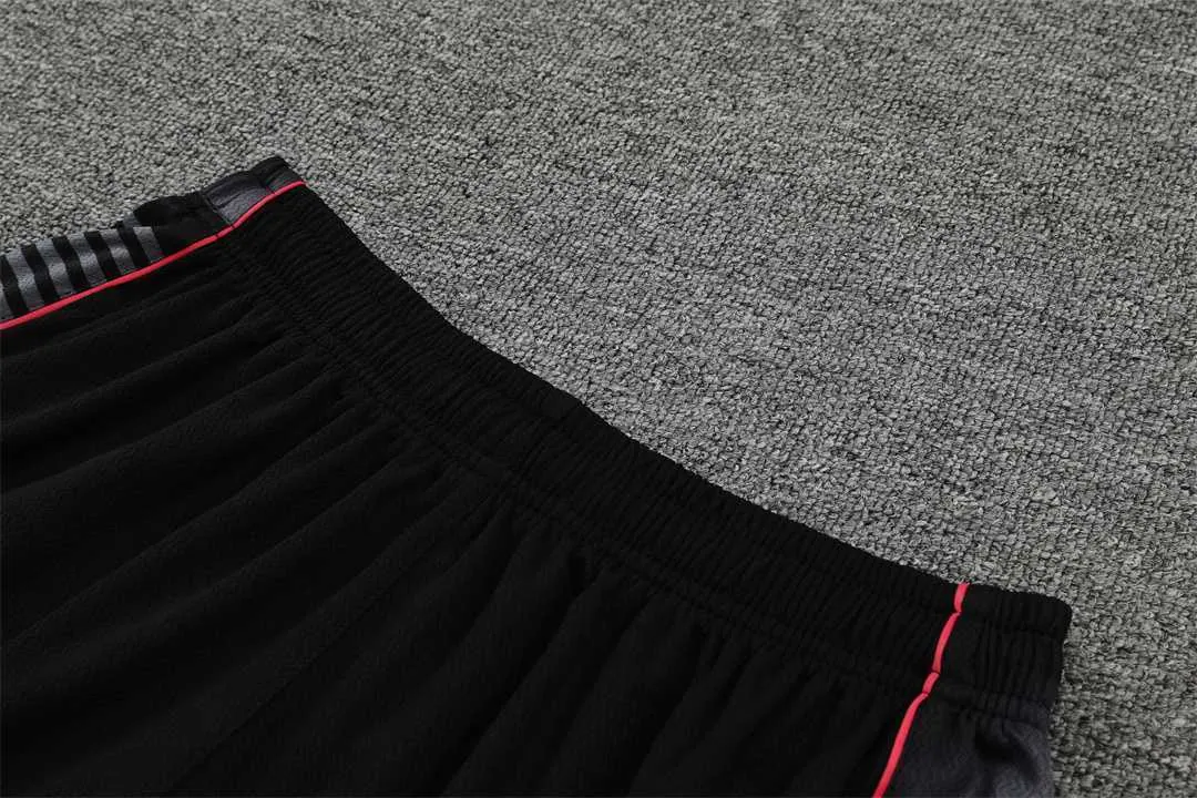 22-23 Manchester City Training Wear Short Sleeve Kit Black 1