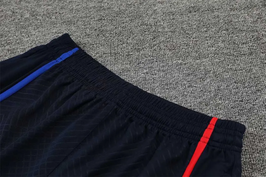 22-23 Barcelona training suit Short Sleeve kit red and blue camouflage 13