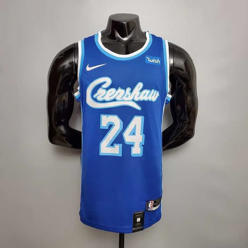New Bryant #24 Lakers black 8