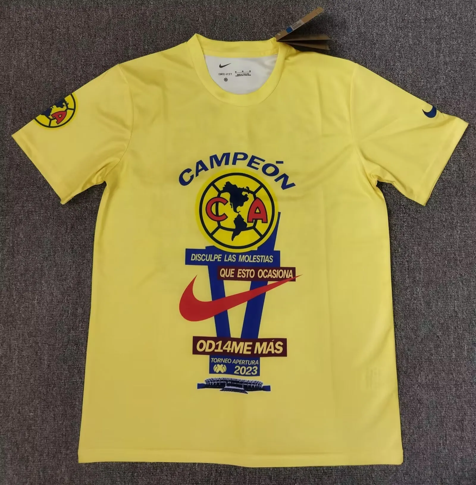 2023 Club de Futbol America Home Campeon Corona Kit Cheap Soccer Jersey 4