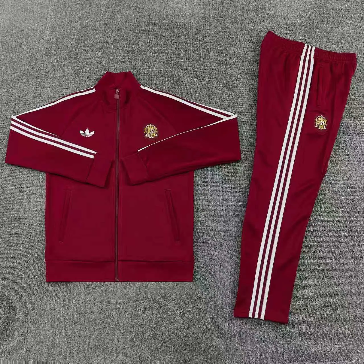 2026 Spain Mens Kit Full Zipper Jacket Football Tracksuit Yupoo 4 2