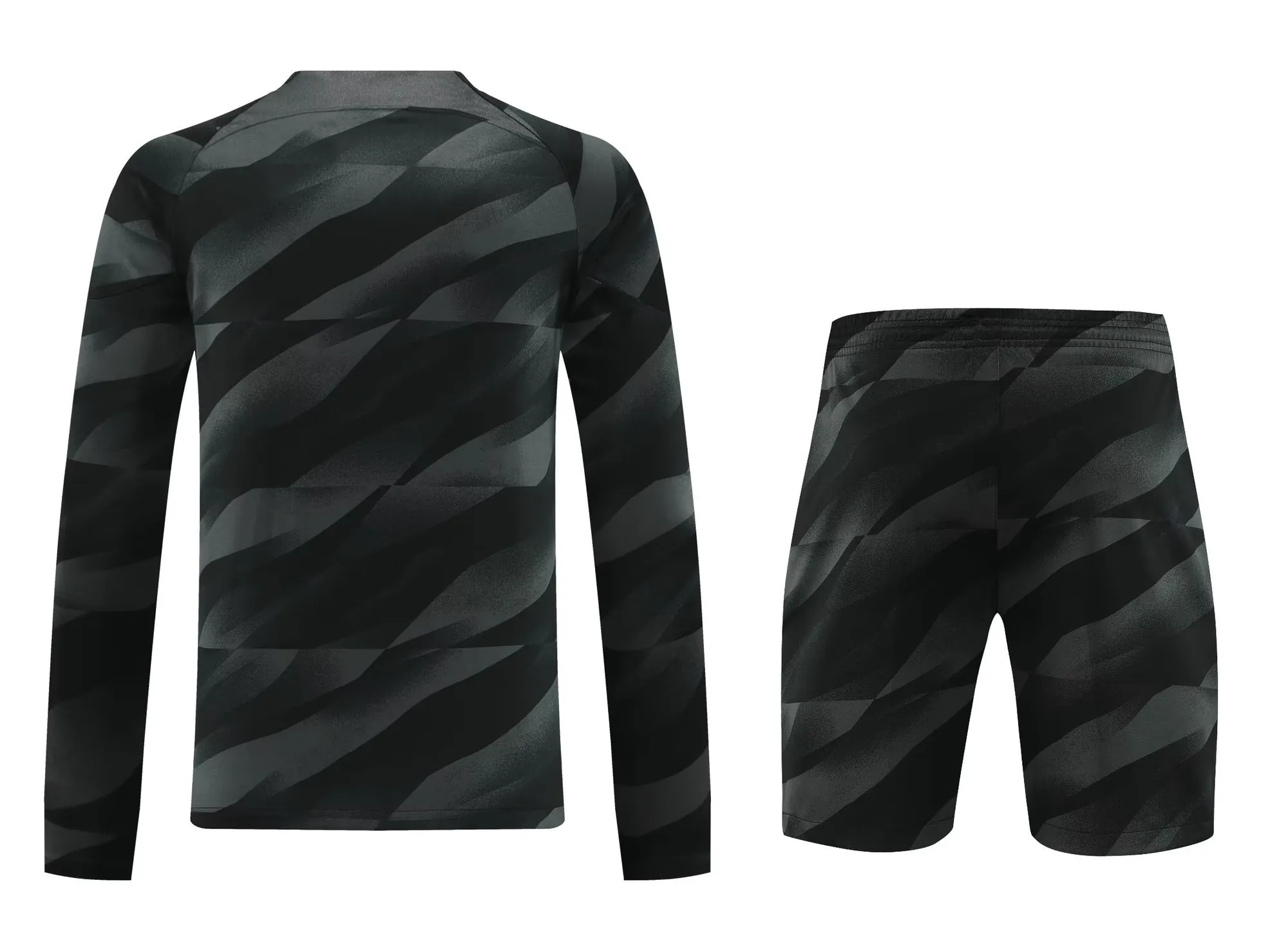 23-24 PSG Goalkeeper Black Long Sleeve Soccer Jerseys Yupoo 2