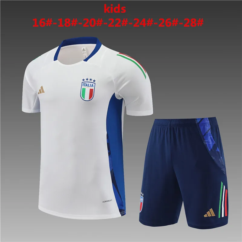 2024 Italy Kids Training Soccer Jerseys Football Shirts 2