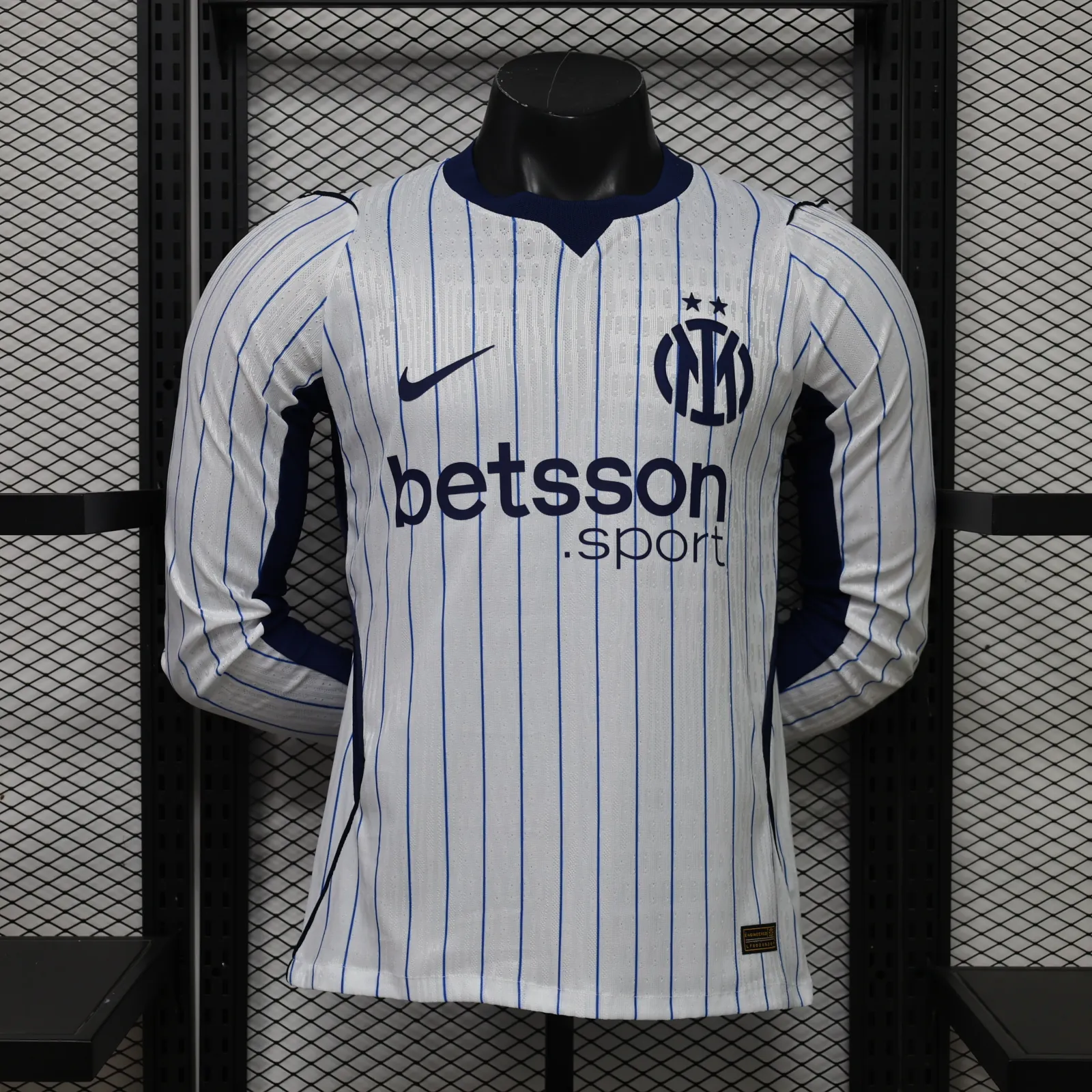 26-27 Inter Milan Away Football T-Shirt Player Version Long Sleeve AAAAJerseys Supply Yupoo 7 4