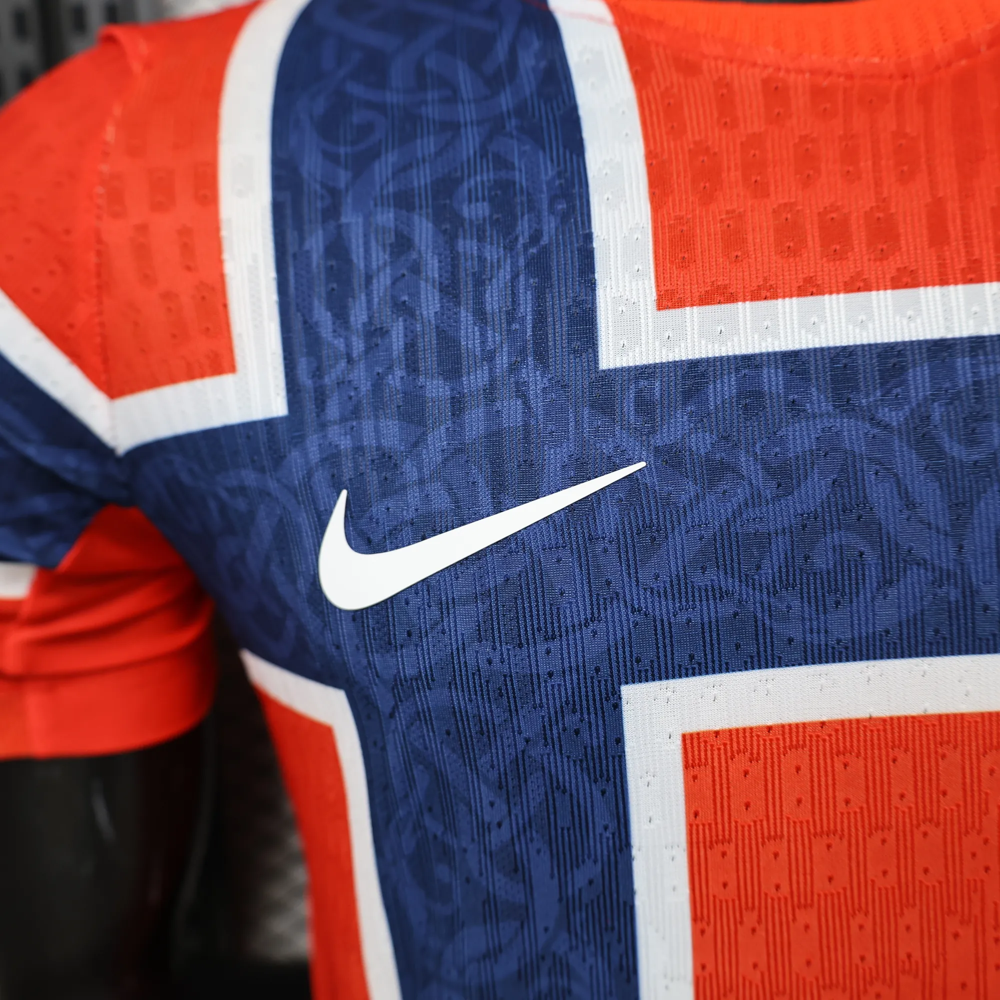 2026 World Cup Norway Home Soccer Shirt Player Version 5