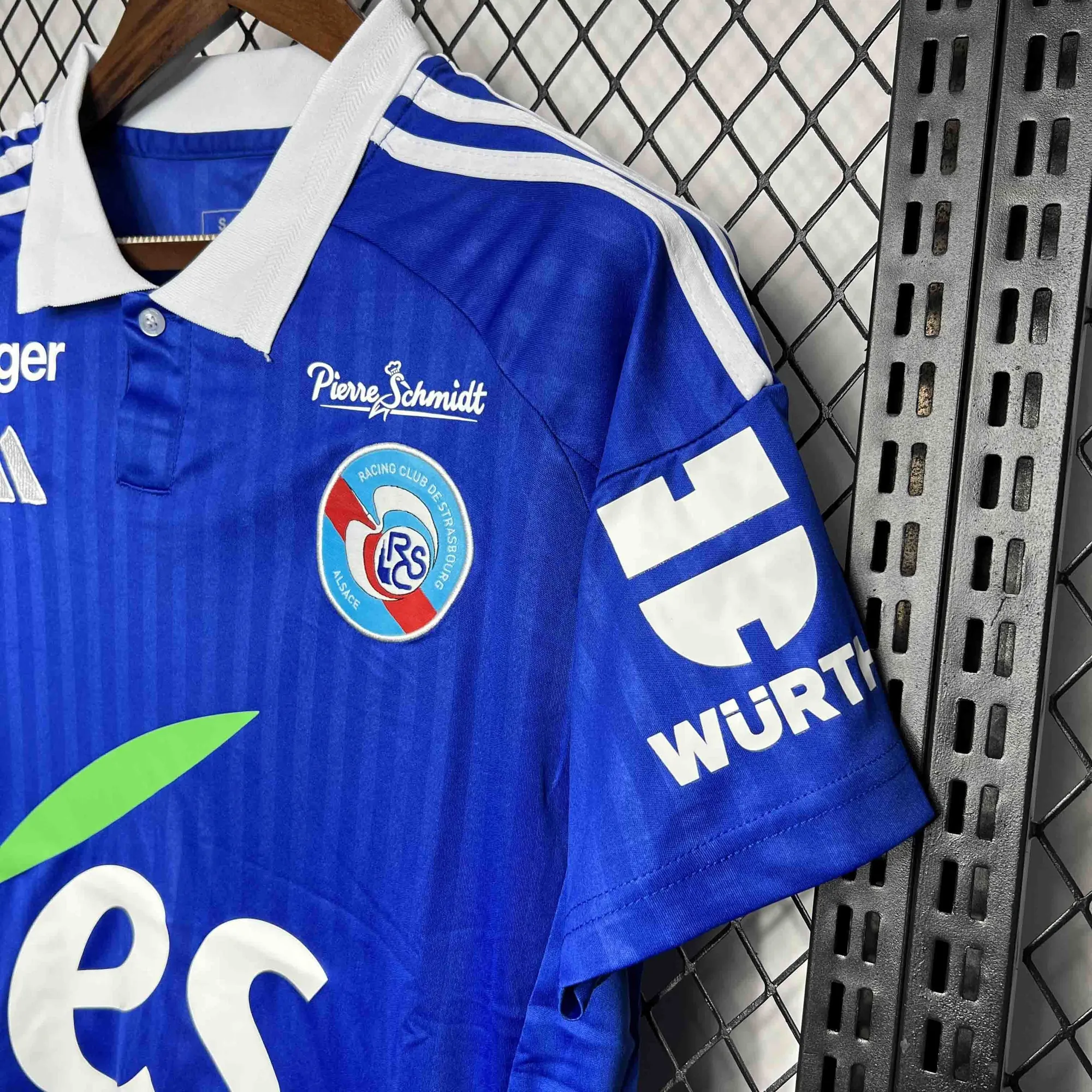 24-25 RC Strasbourg Home Kit Football Uniform AAAAJerseys Dropshipping Yupoo 5