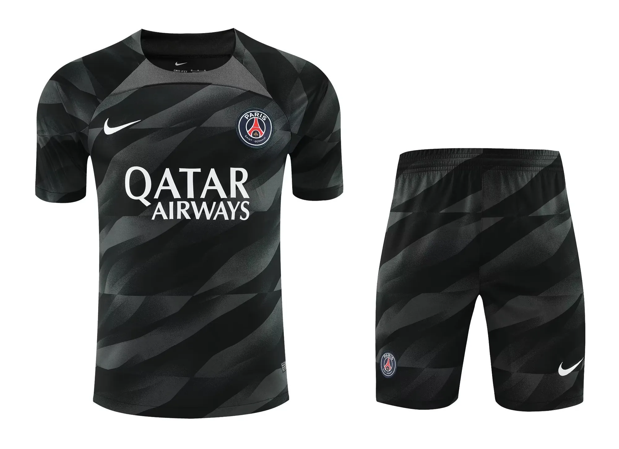 23-24 PSG Goalkeeper Black Soccer Jerseys Yupoo 3