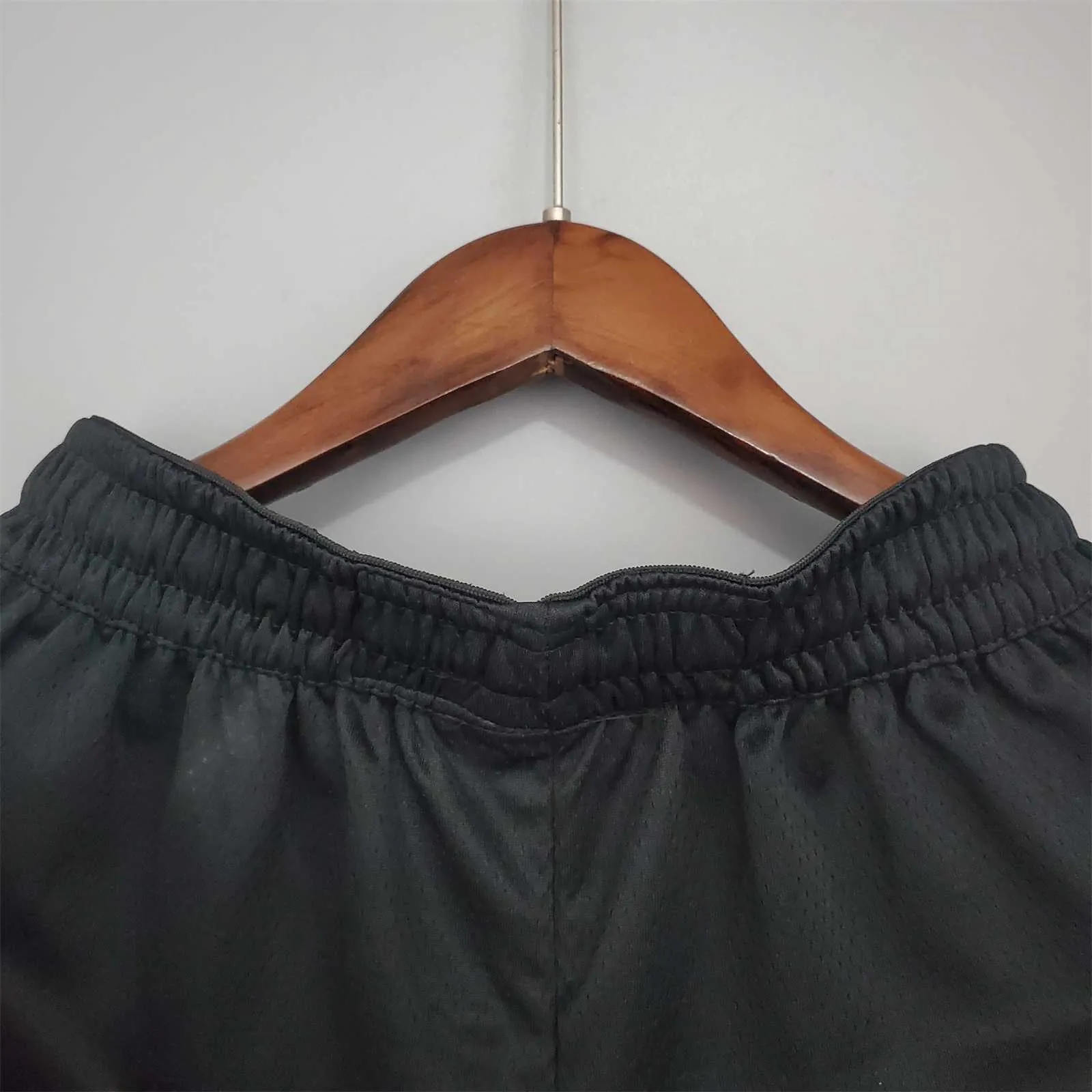 Brooklyn Nets City version black NBA shorts 6