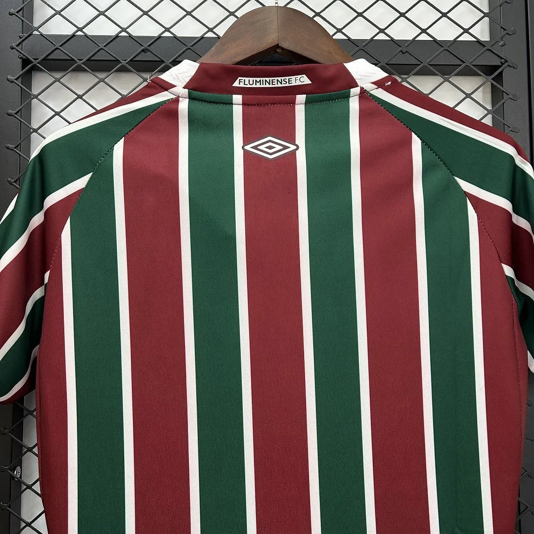 25-26 Fluminense Home Women Shirt Lady Tee AAAAJersey Supply Yupoo 1
