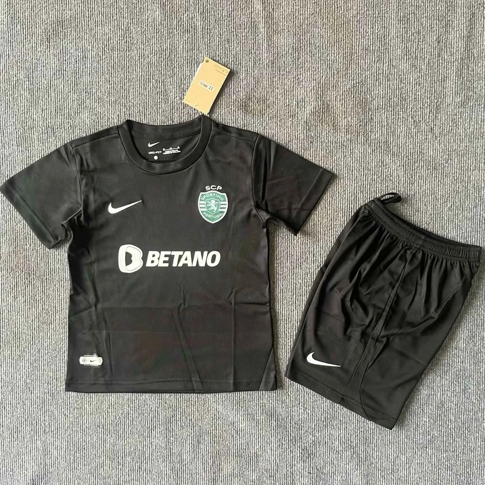 23-24 Sporting Lisbon Fourth Kid Kits Youth Apparels AAAAJersey Wholesale Yupoo 2