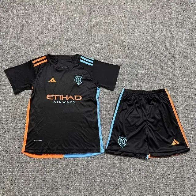 24-25 New York City Away Kid Kits Children Sets Jersey Supplier Yupoo 2