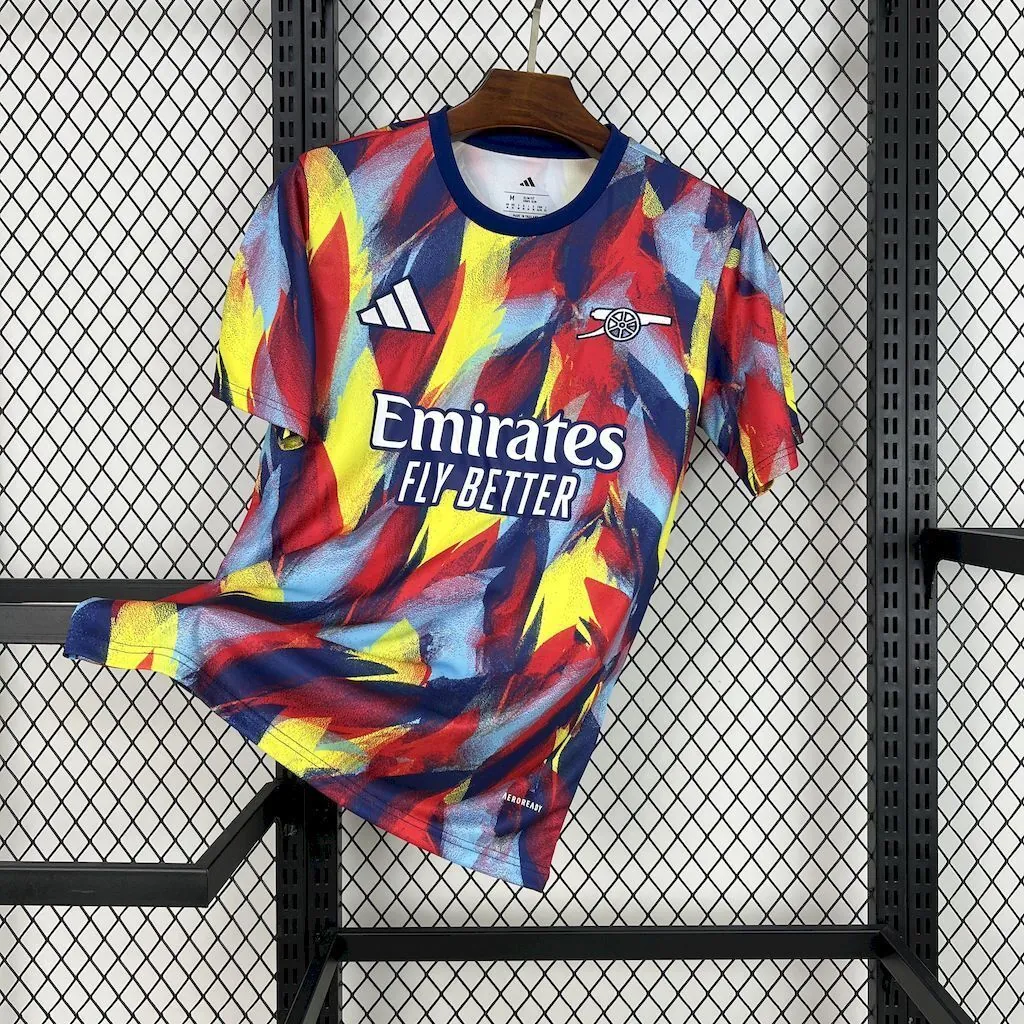 25-26 Arsenal Pre-Match Shirt Soccer Uniform AAAAJersey Yupoo 6