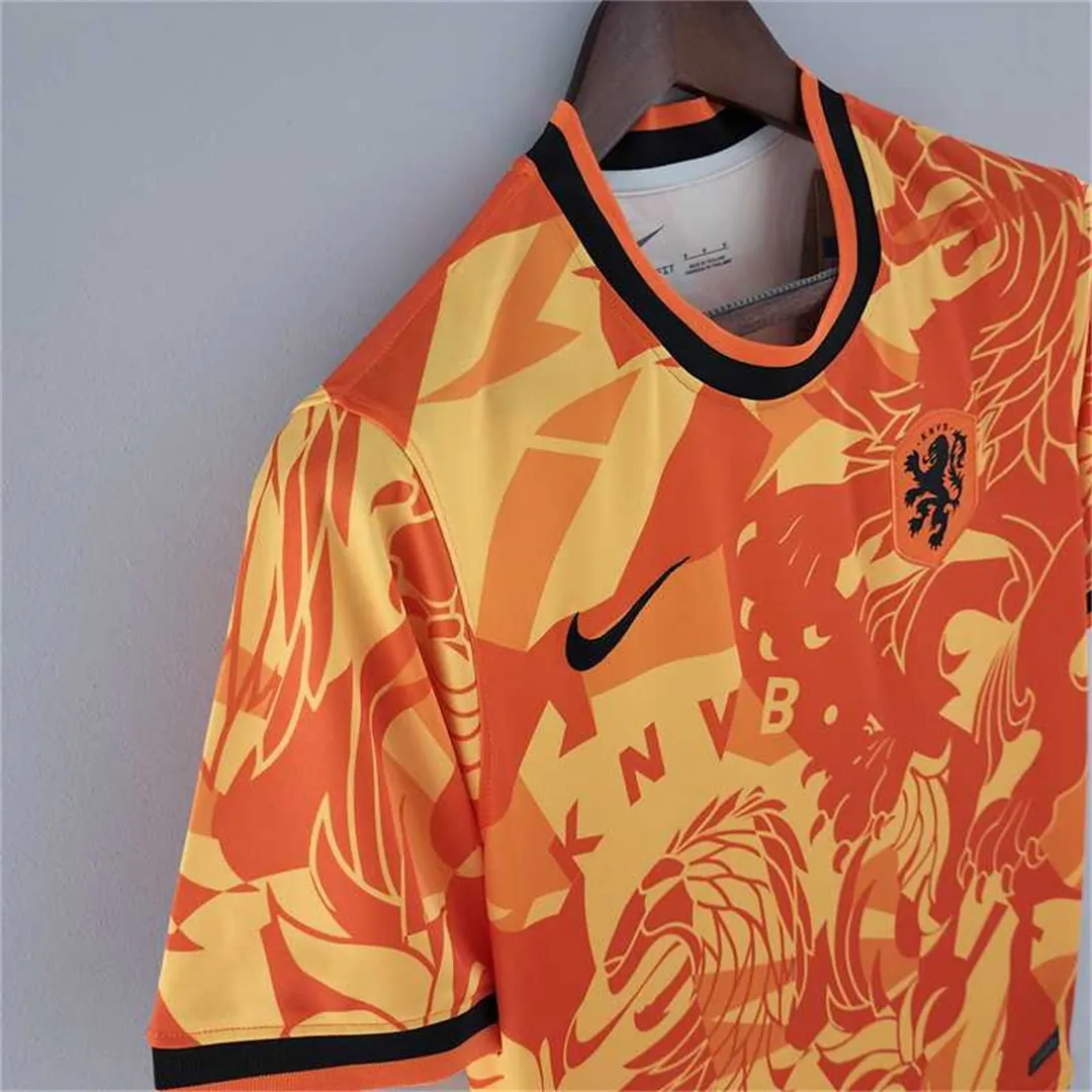 2022 Netherlands training suit orange 4