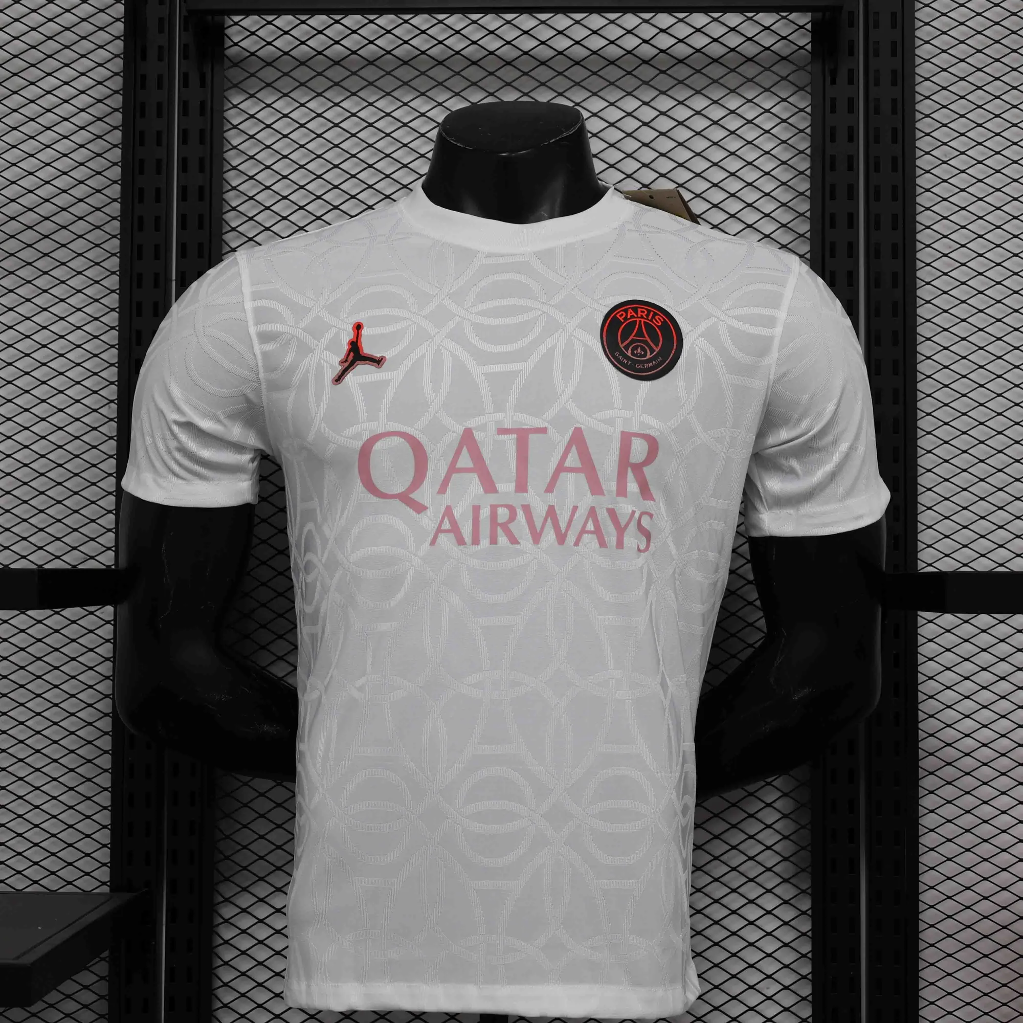 24-25 PSG Academy Pro Pre-Match White Player Version Shirt AAAAJersey Supplier Yupoo 6