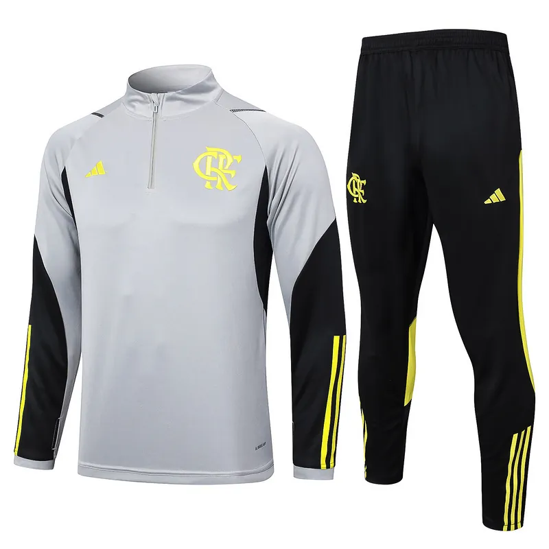 24-25 Flamengo Long Sleeve Training Suit Football Shirts 3