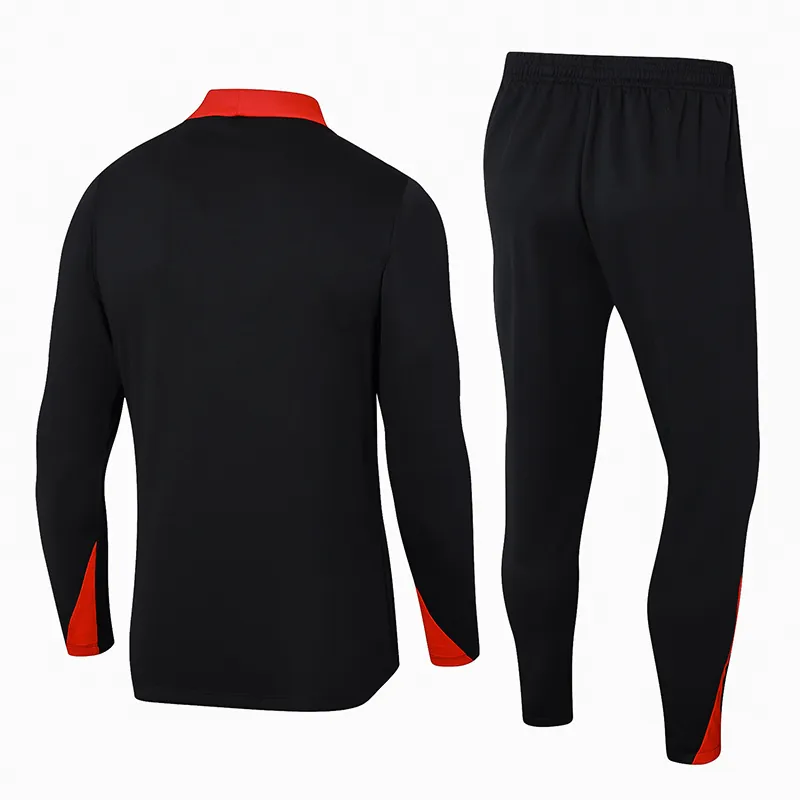 2024 Portugal Long Sleeve Training Suit Football Shirts 2